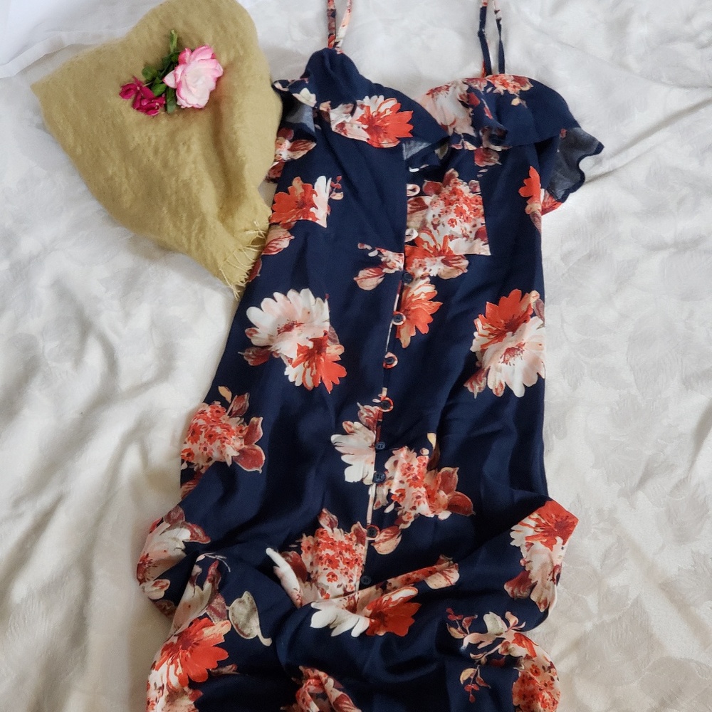 Band of Gypsies Dress Flowered